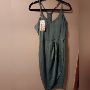 Halara Teal Dress